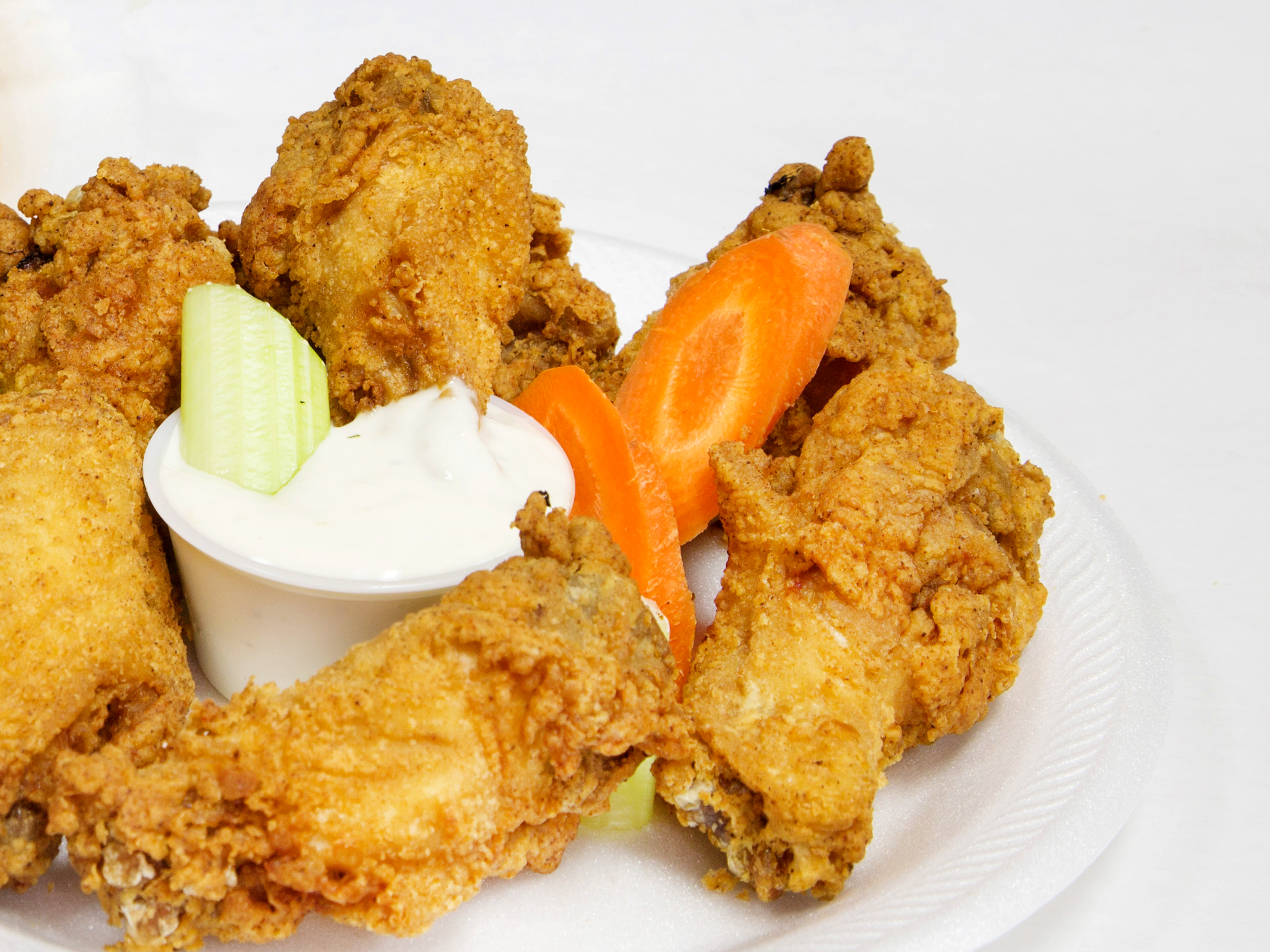 Order Chicken Wings food online from Earle Cafe store, Jersey City on bringmethat.com