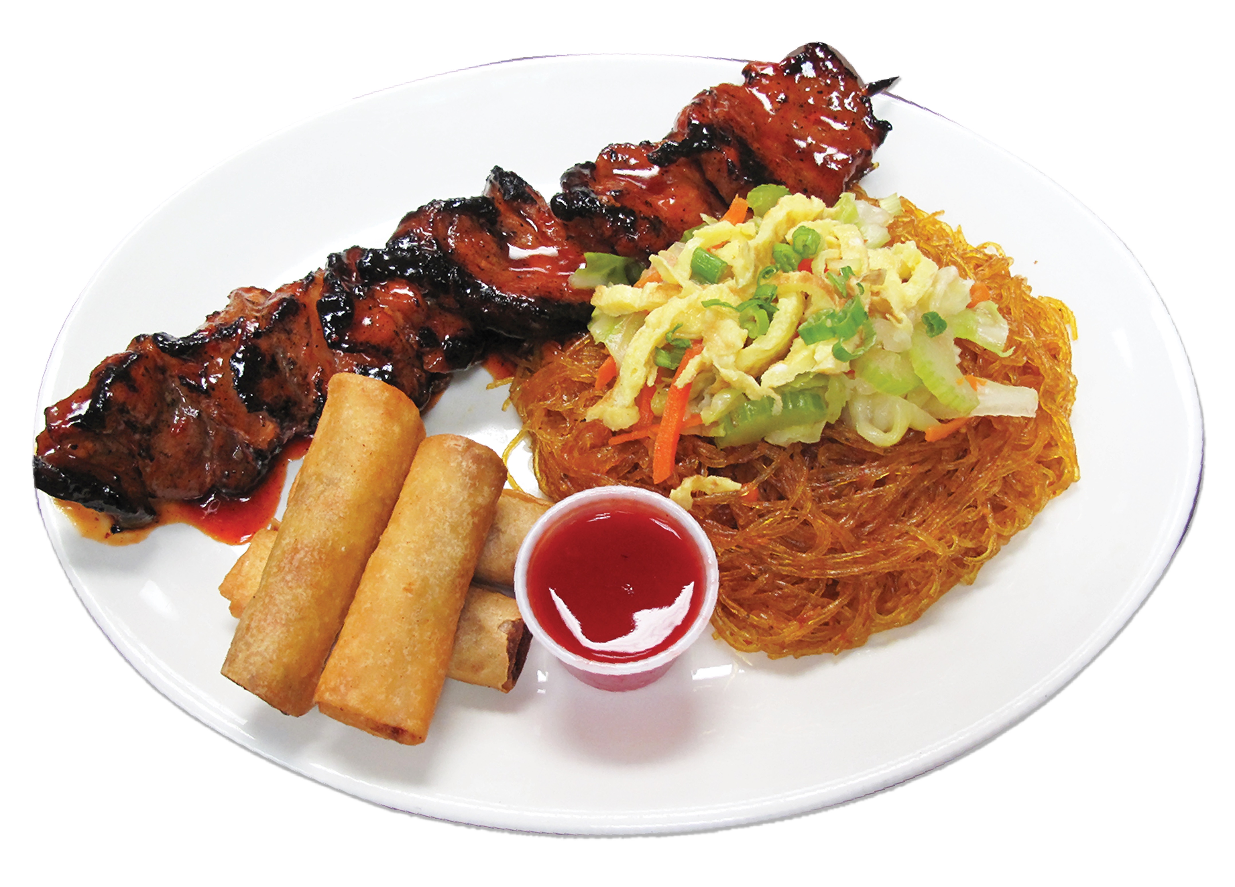 Order 1. Sotanghon, Pork Barbeque, Lumpiang Shanghai food online from Goldilocks store, Daly City on bringmethat.com