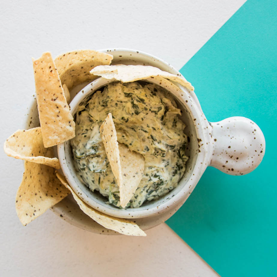 Order Spinach Artichoke Dip food online from Utopia Food & Fitness store, Southlake on bringmethat.com