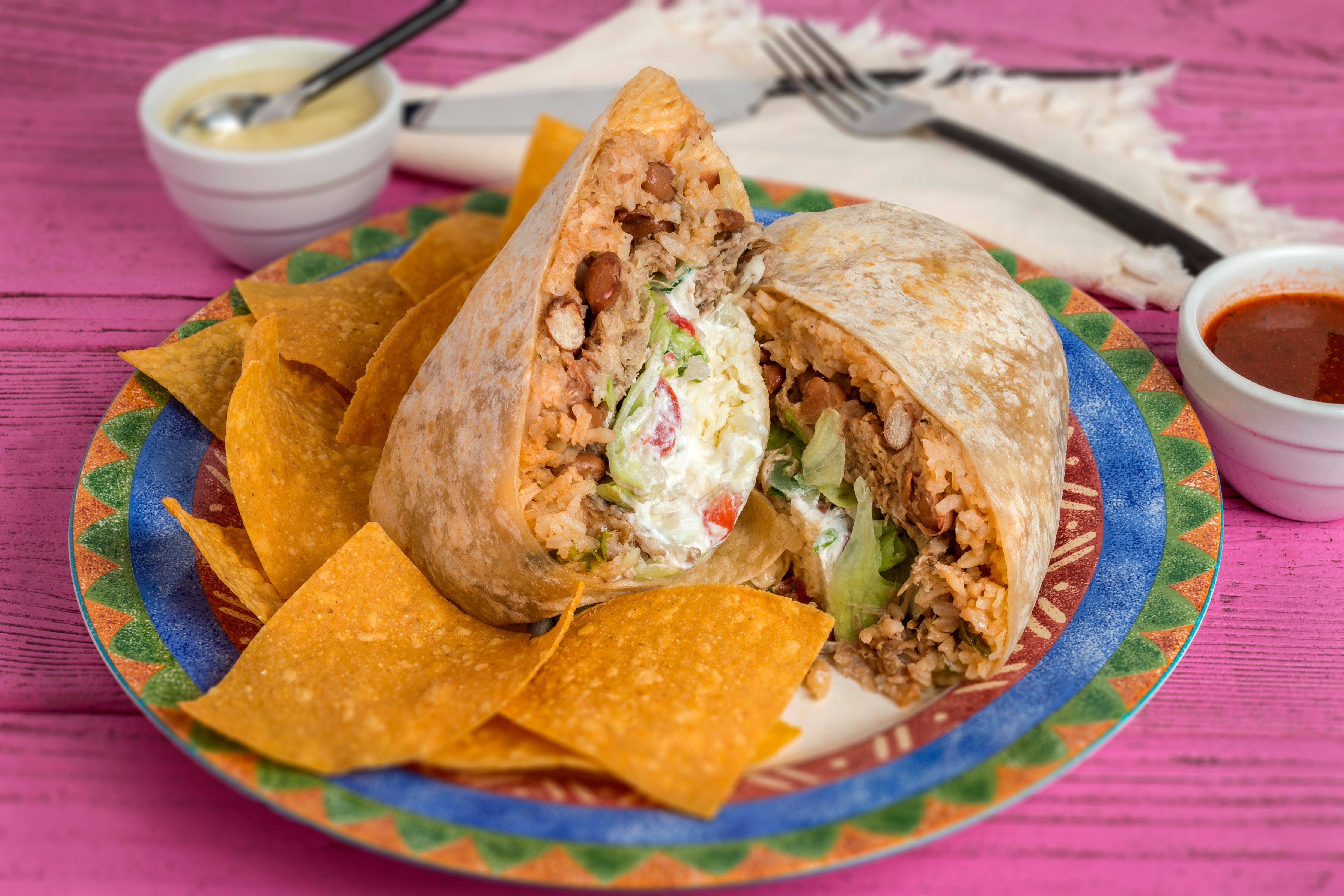 Order Cali Burrito food online from Nacho Taco store, Jacksonville on bringmethat.com