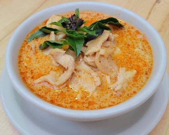 Order Bowl of Red Curry Chicken food online from Ochar Thai store, Bellevue on bringmethat.com