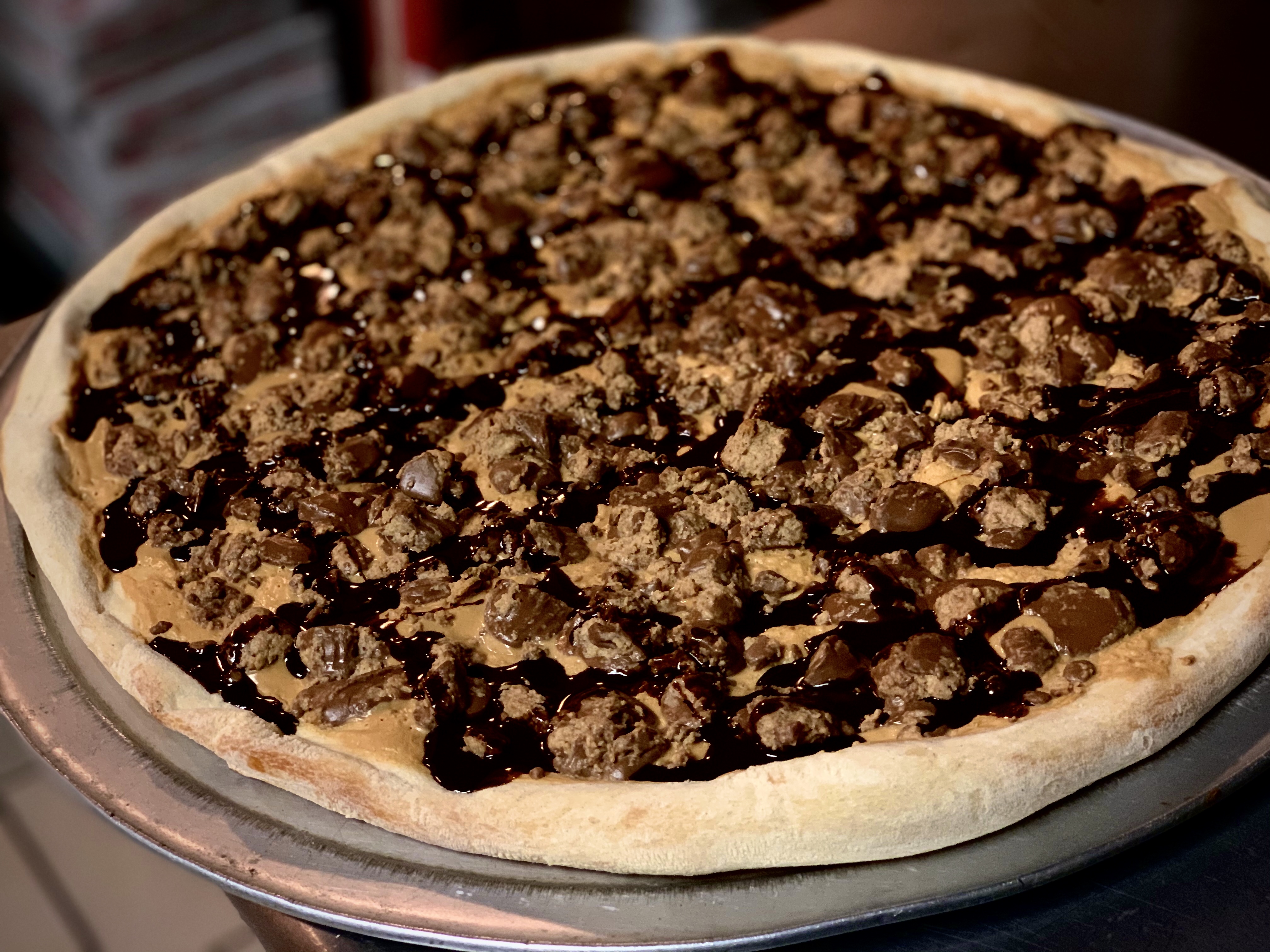 Order Peanut Butter Cup Dessert Slice food online from ZA Pizzeria store, Seaford on bringmethat.com