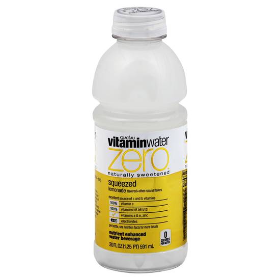 Order Vitaminwater Squeezed Lemonade (20 oz) food online from Rite Aid store, NEW BEDFORD on bringmethat.com