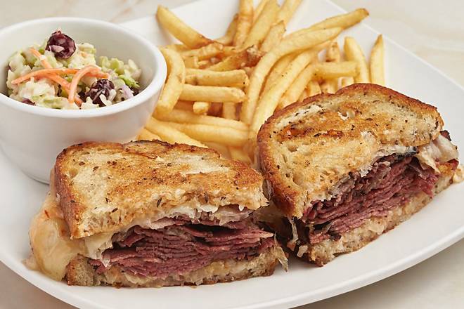 Order Pastrami Reuben food online from Silver Diner store, Cherry Hill on bringmethat.com