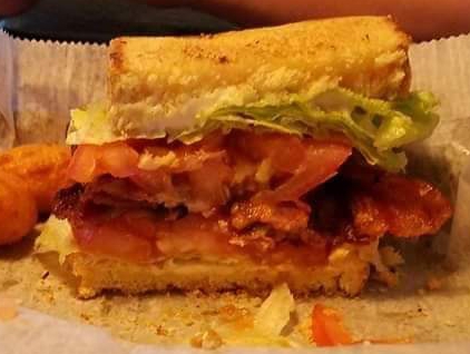 Order T'S BLT Sandwich food online from Famous City Billiards store, Creve Coeur on bringmethat.com