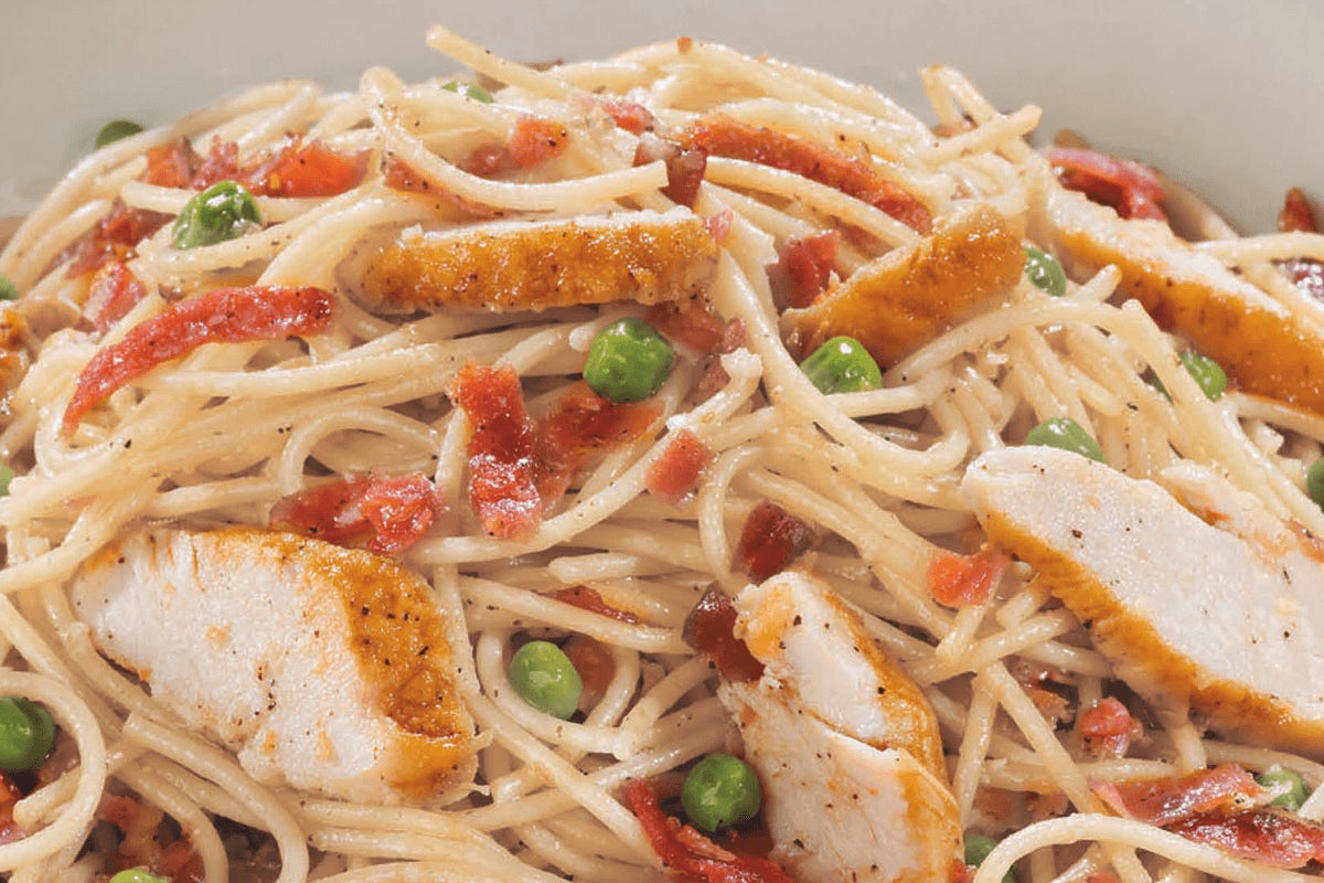 Order Chicken Carbonara food online from Buca di Beppo store, Pittsburgh on bringmethat.com