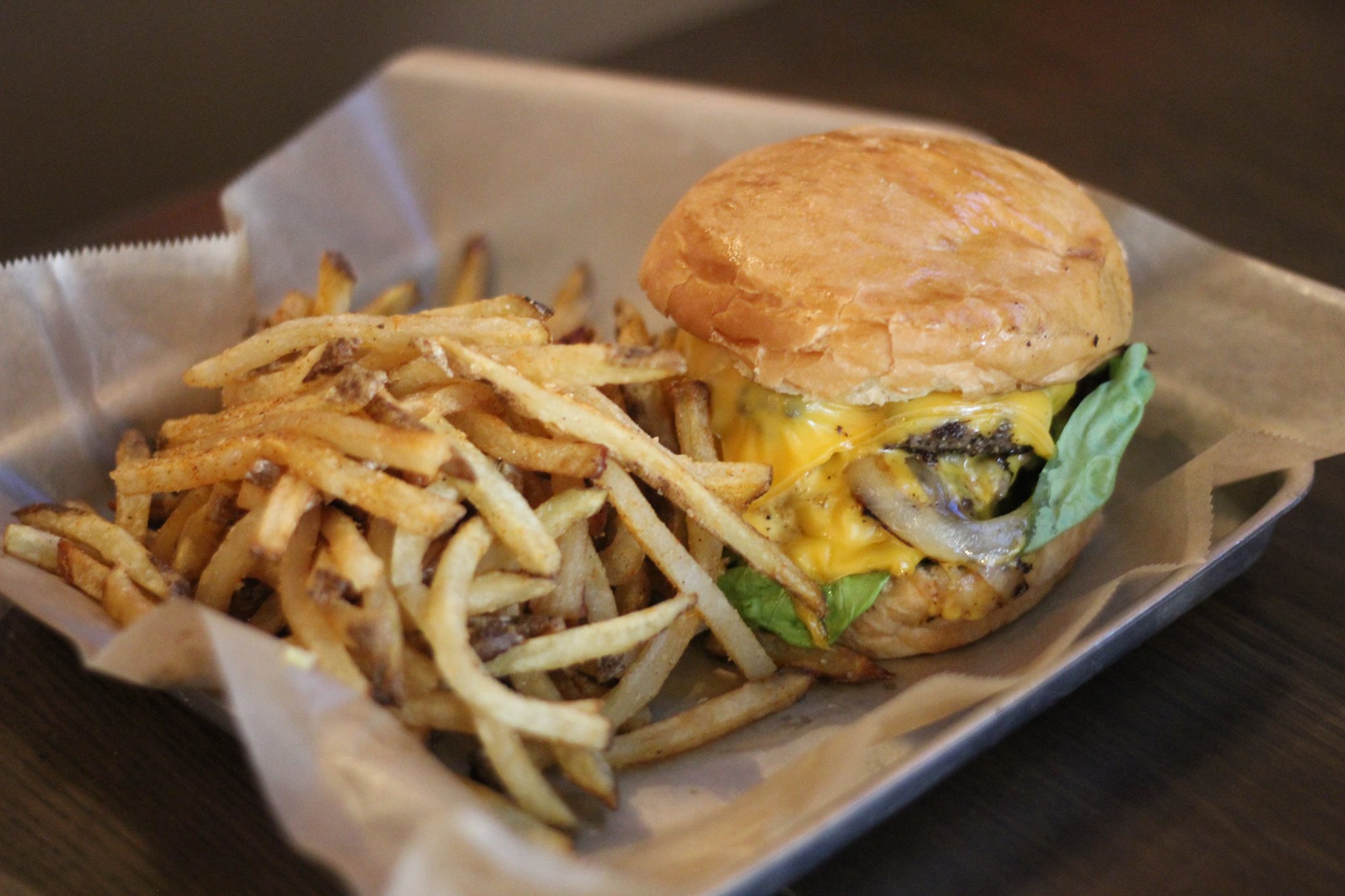 Order Cheeseburger food online from The Sutler Saloon store, Nashville on bringmethat.com