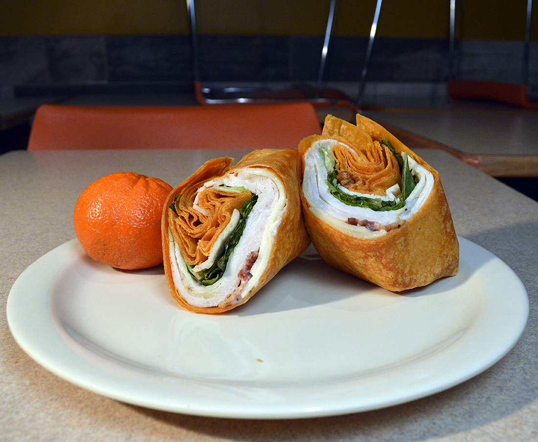 Order Turkey Club Wrap food online from Better Health Cafe store, Grosse Pointe Woods on bringmethat.com
