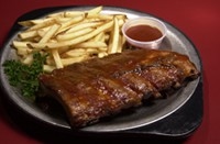 Order 10. Baby Back Ribs food online from Mackie Steakhouse store, Oklahoma City on bringmethat.com
