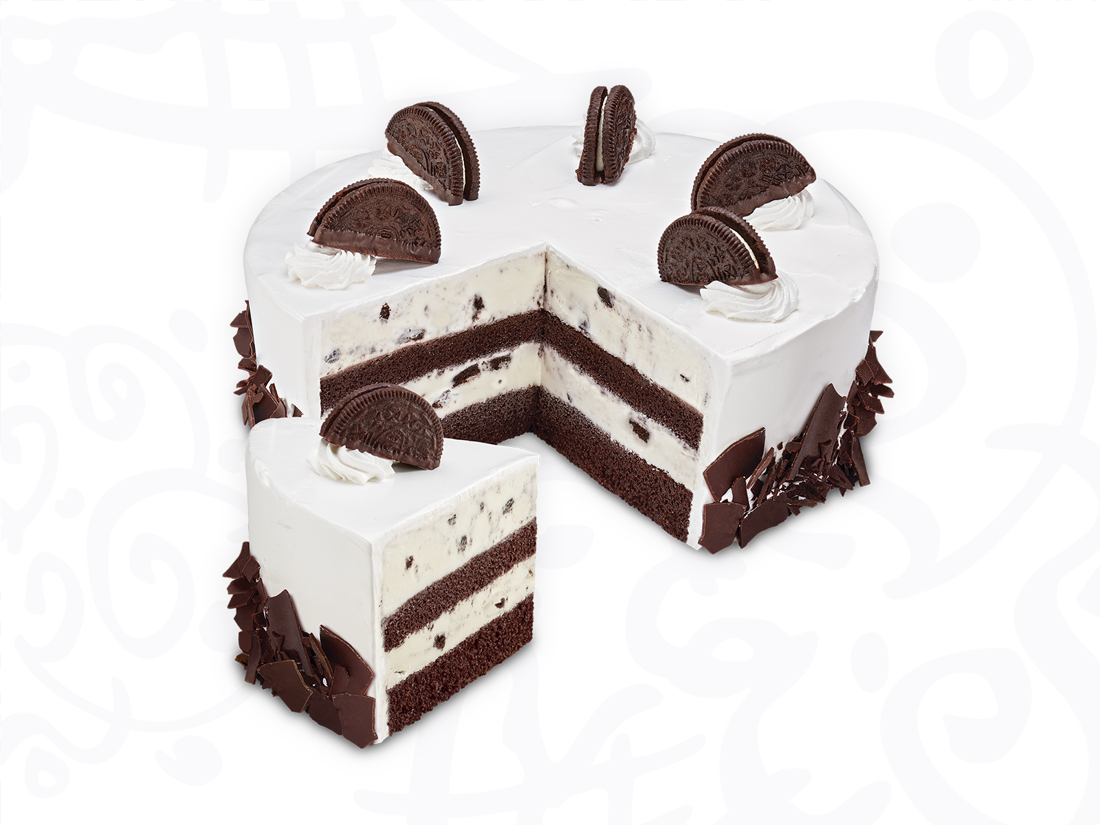 Order Cookies & Creamery - Ice Cream Cake food online from Cold Stone Otsego store, Otsego on bringmethat.com
