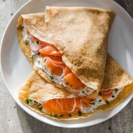 Order Smoked Out Crepe food online from Pita Grill &Amp; Creperie store, Summit on bringmethat.com