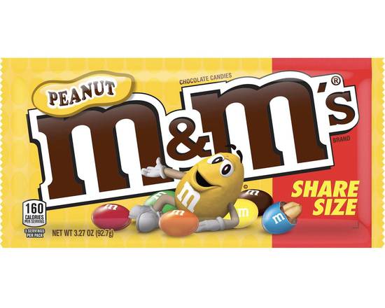 Order M&M Peanut Share Size food online from Loma Mini Market store, Long Beach on bringmethat.com