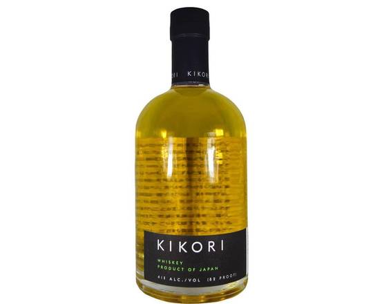 Order Kikori Japanese Whiskey, 750mL (41.0% ABV) food online from Tenderloin Liquor store, San Francisco on bringmethat.com