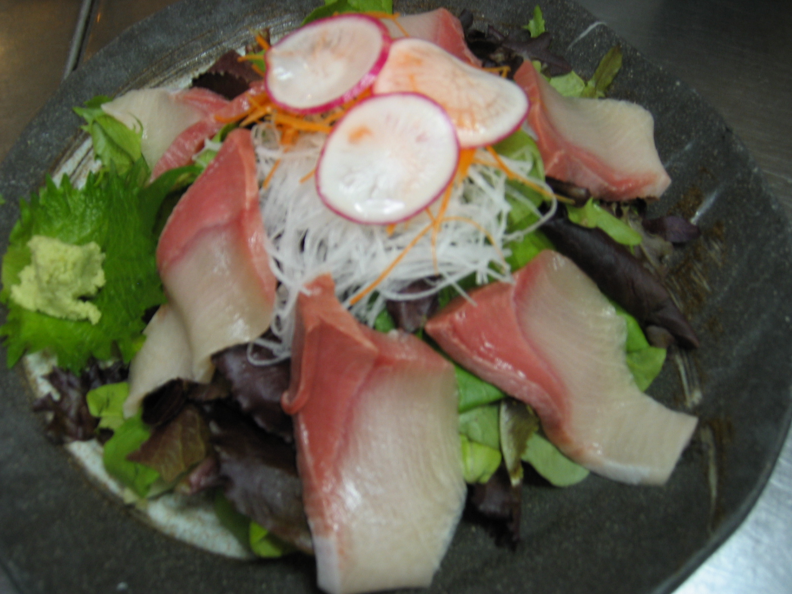 Order Yellowtail Sashimi Salad food online from Taiko store, Los Angeles on bringmethat.com
