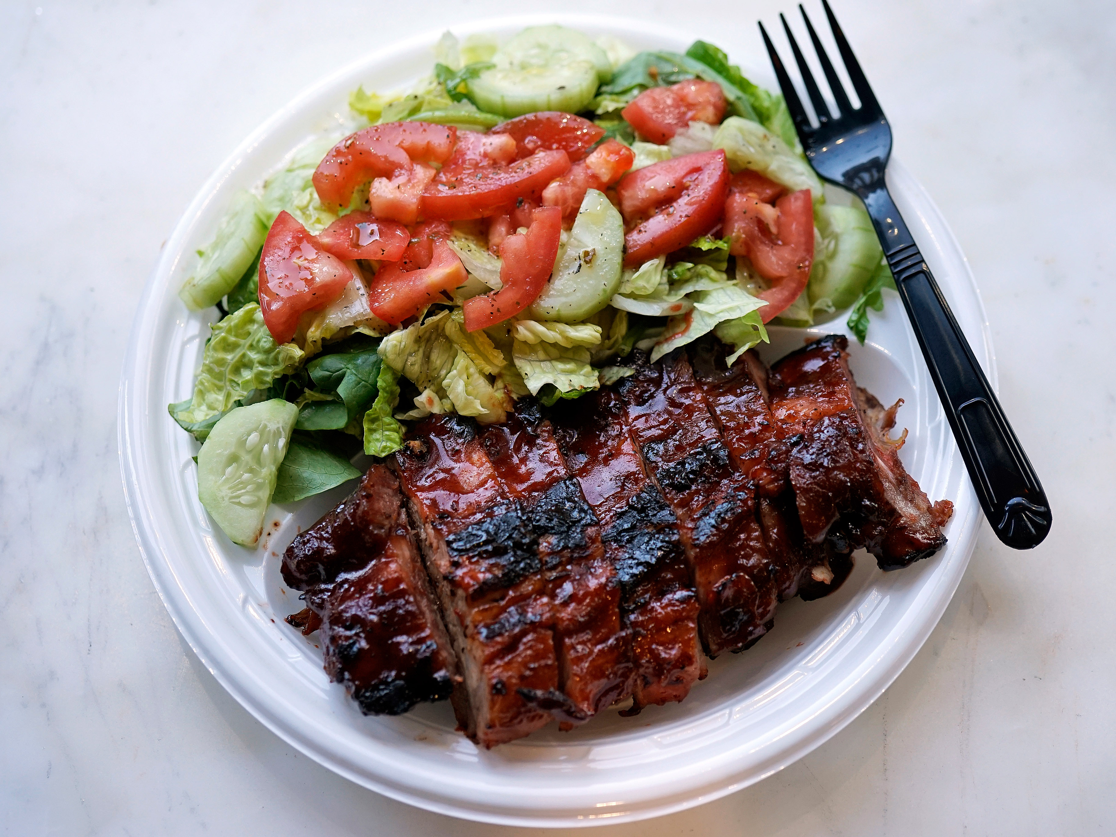 Order 1/2 Baby Back Ribs Meal food online from Chirping chicken store, New York on bringmethat.com