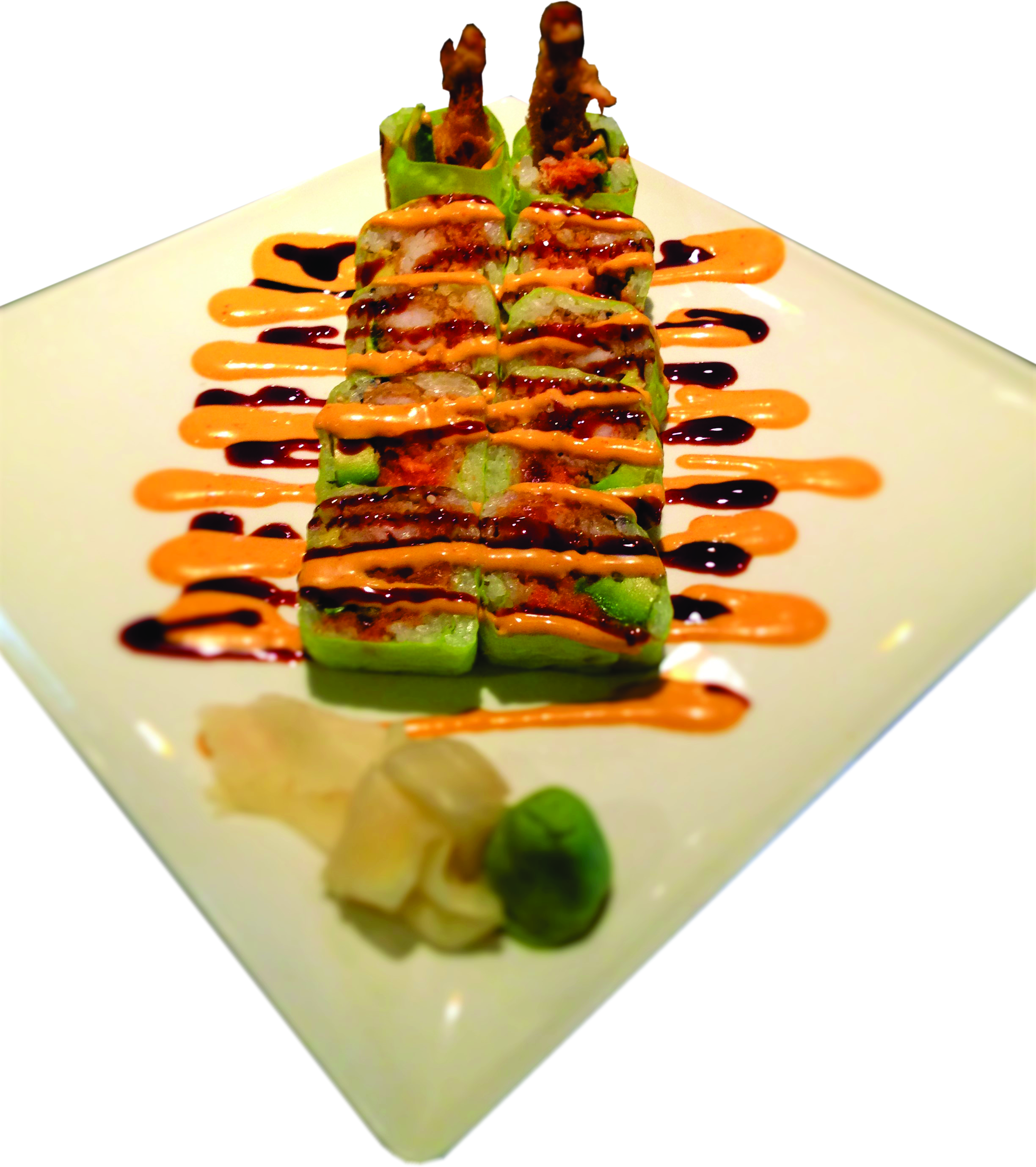 Order Wasabi 2-in-1 Roll food online from Wasabi Japanese Steakhouse store, Novi on bringmethat.com