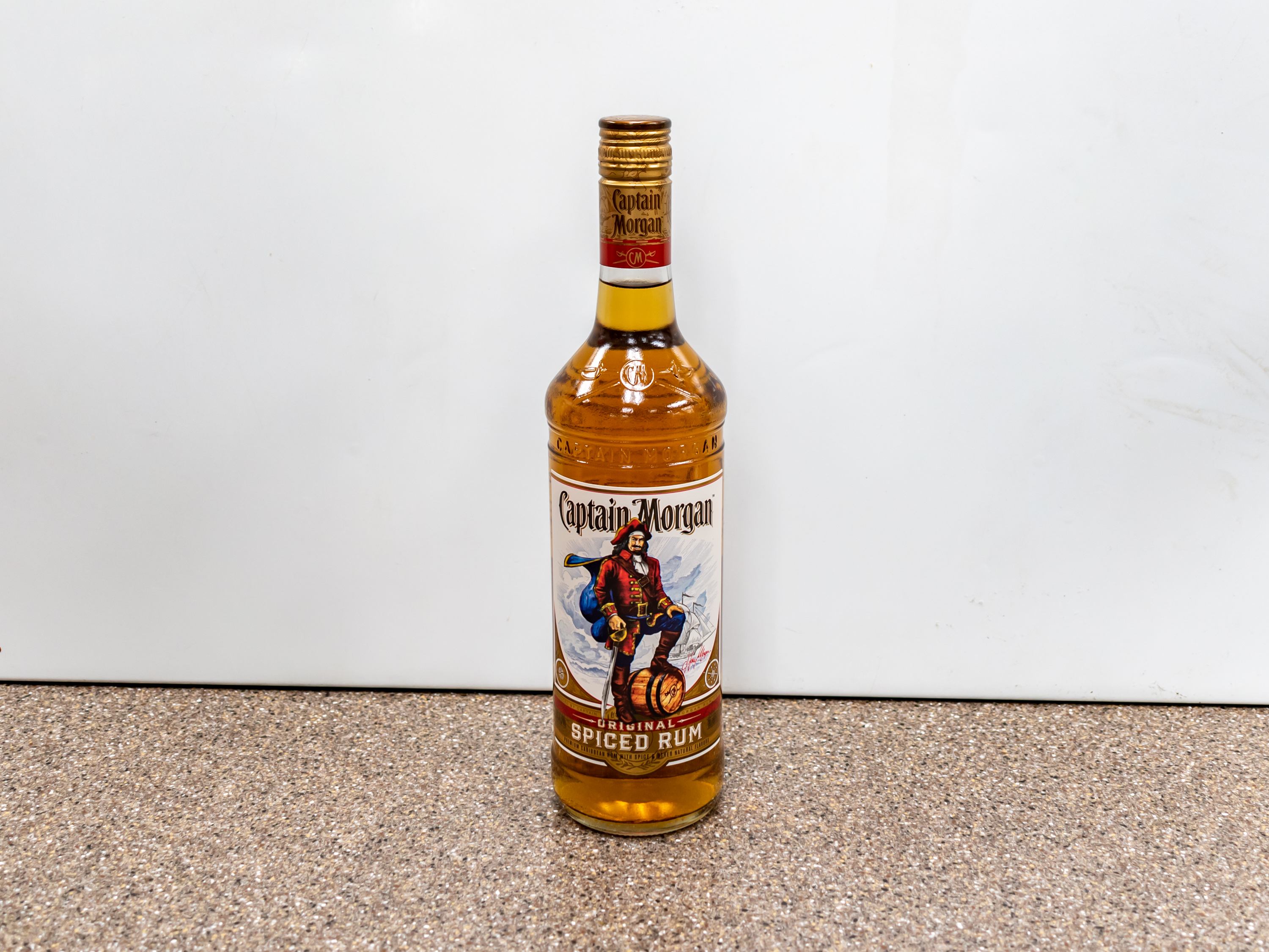 Order Captain Morgan Original Spiced Rum food online from Kangaroo Food Mart store, Cathedral City on bringmethat.com