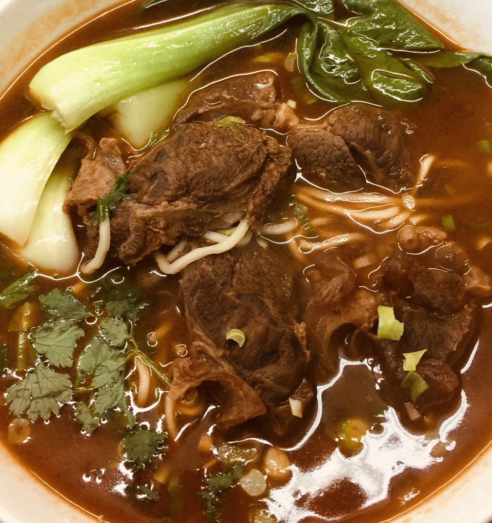 Order Braised Beef Noodle Soup food online from Joy Restaurant store, San Mateo on bringmethat.com