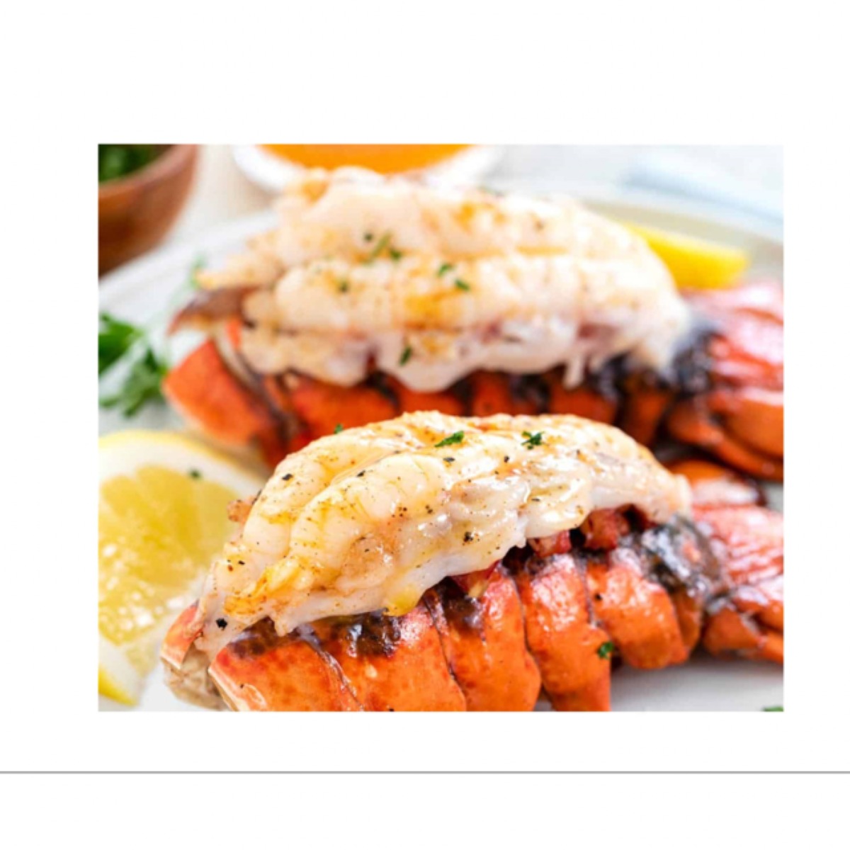 Order Maine Lobster Tail  16oz food online from LG's Prime Steakhouse store, La Quinta on bringmethat.com