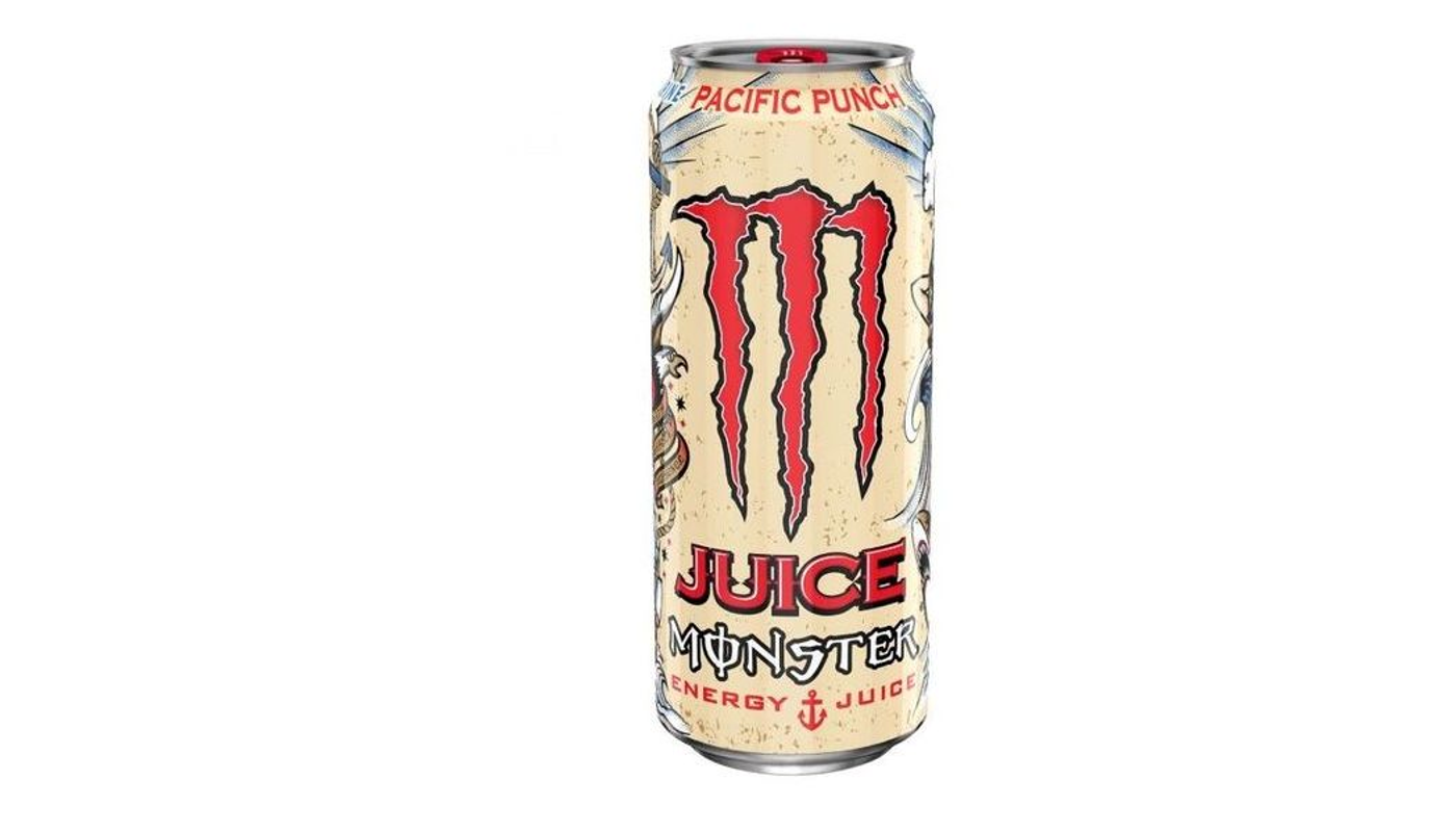 Order Monster Pacific Punch 16oz food online from JR Food Mart store, Camarillo on bringmethat.com