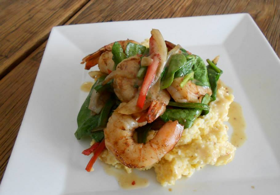 Order Shrimp & Grits food online from Alvin & Friends store, New Rochelle on bringmethat.com