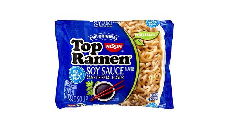 Order Nissin Top Ramen Noodle Soup, Oriental food online from Energy Mart 4 store, Brevard on bringmethat.com
