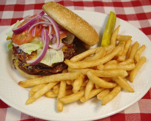 Order Cheeseburger Sub food online from Napoli Pizza Whitman store, Whitman on bringmethat.com