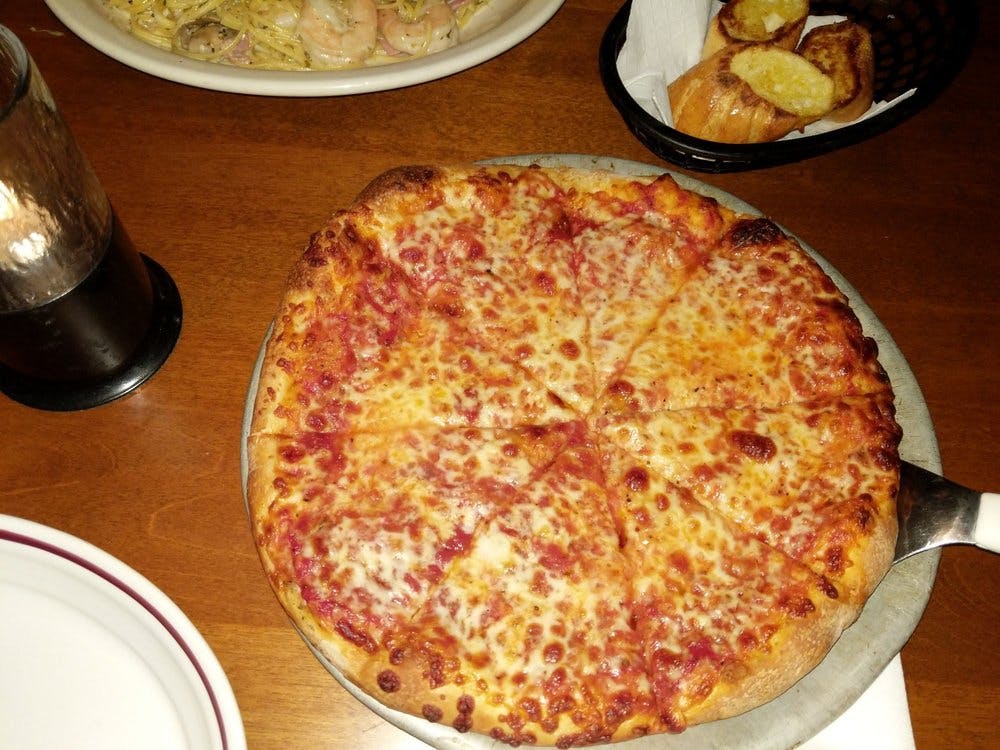 Order Cheese Pizza - 12'' food online from Vincenzo store, Winston-Salem on bringmethat.com