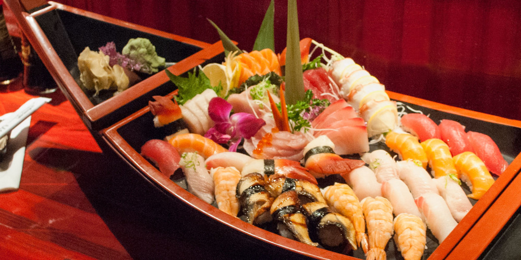Order Love Boat (2 to 4 ppl) food online from Sushi Xuan store, Albuquerque on bringmethat.com