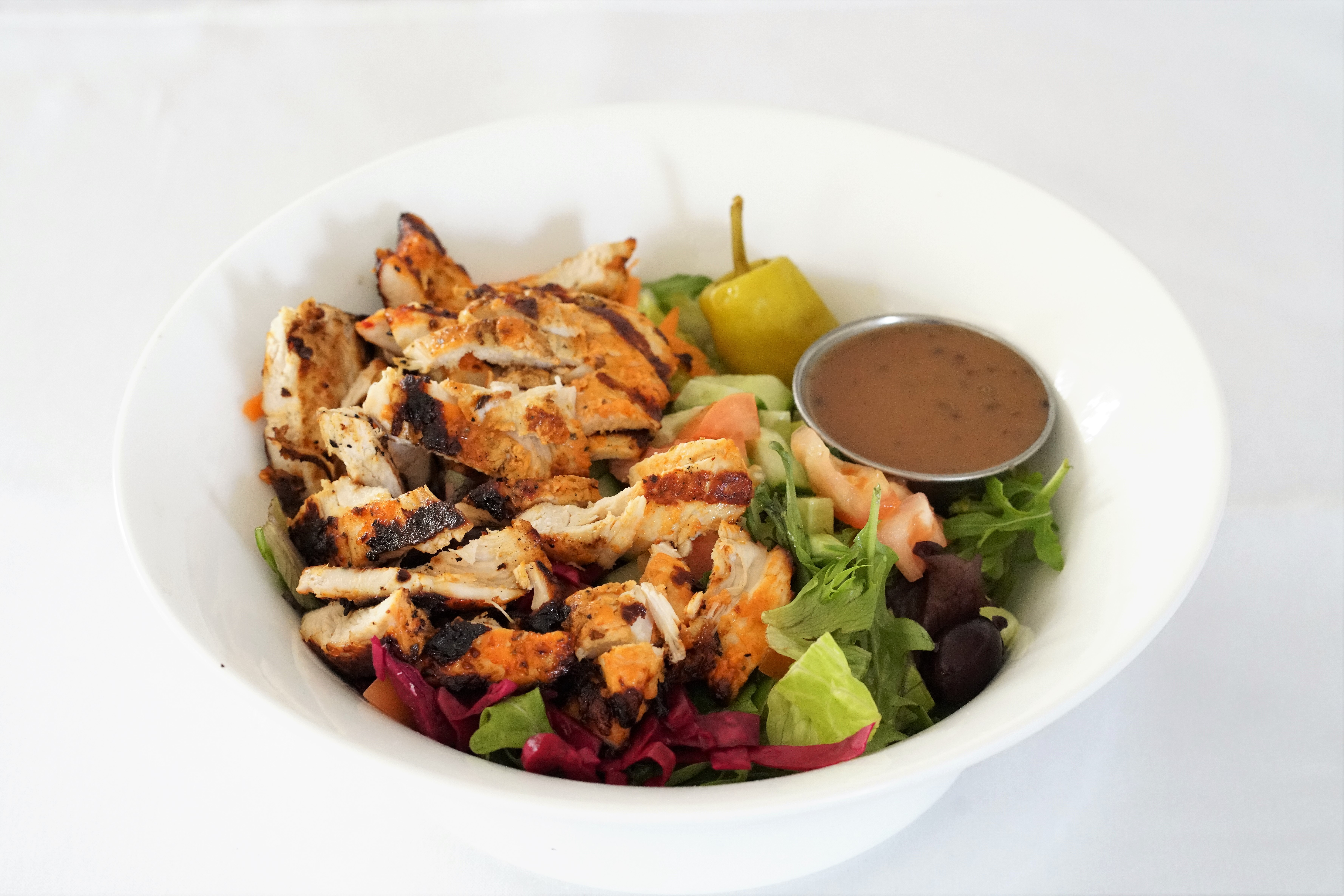 Order Chicken Salad food online from Lezzet Restaurant store, Centreville on bringmethat.com