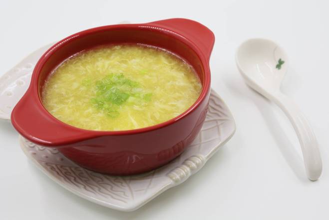 Order S3. Egg Drop Soup 蛋花湯 food online from Uncle Chen's Chinese Restaurant store, State College on bringmethat.com