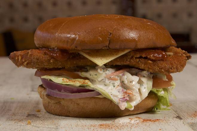 Order Yummy Nashville Chicken Burger food online from Yummy Burgers & BBQ store, Richardson on bringmethat.com