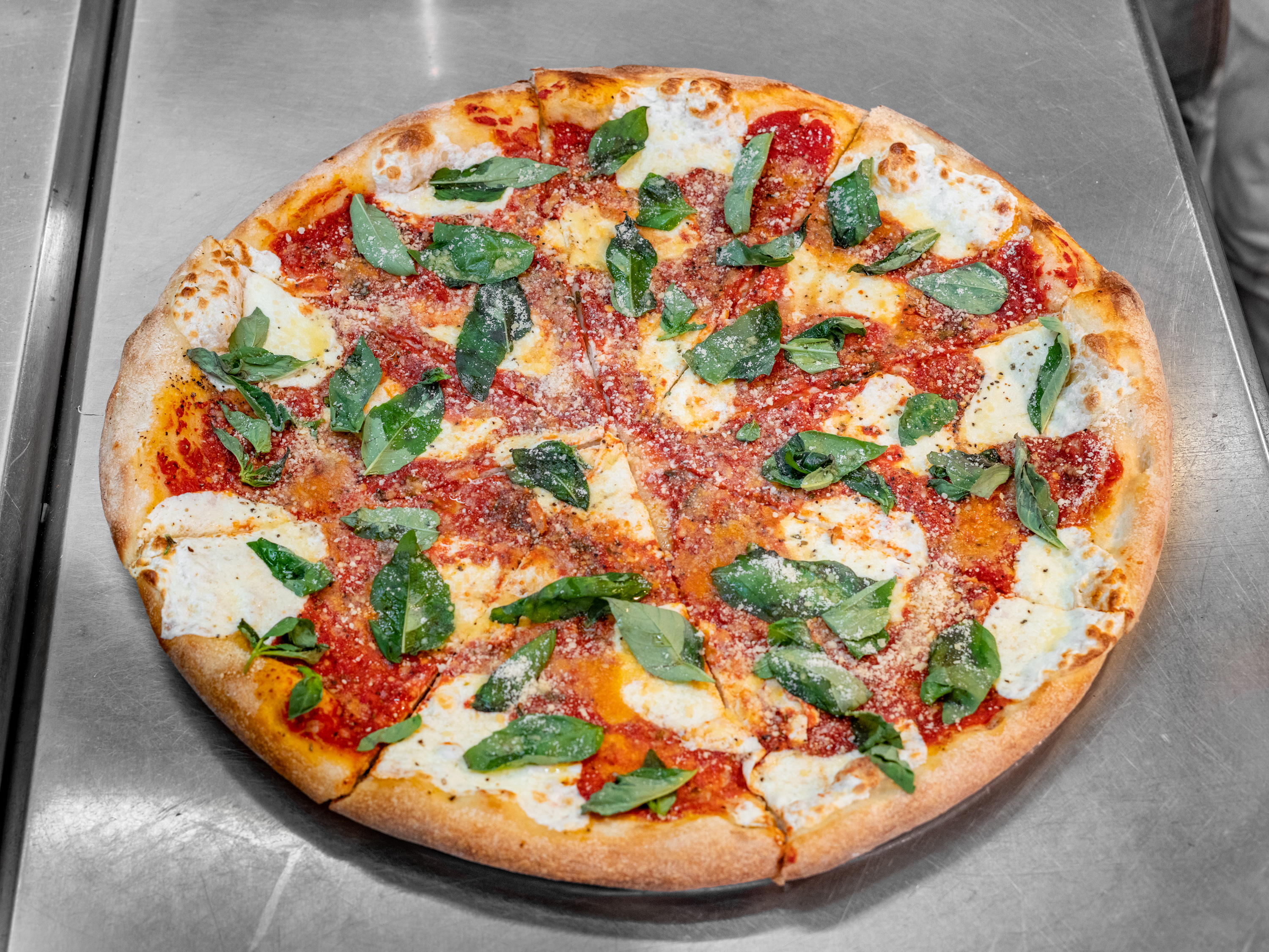Order Margherita Pizza food online from Tony's Pizza store, Whittier on bringmethat.com
