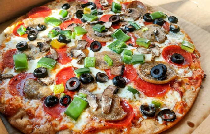 Order 12" Gluten Free Crust Pizza  food online from Brooklyn Pie Co. store, Round Rock on bringmethat.com