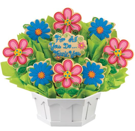 Order A284. Blossoms of Thanks Bouquet food online from Cookies By Design store, Glenview on bringmethat.com