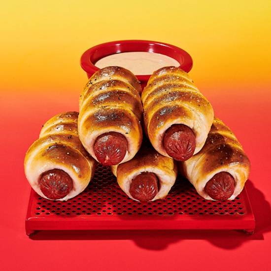 Order Pretzel Dogs food online from Dave & Buster's store, Hilliard on bringmethat.com