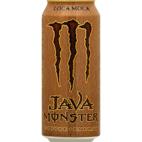 Order Java Monster Loca Moca 15oz food online from Caseys Carry Out Pizza store, West Peoria on bringmethat.com