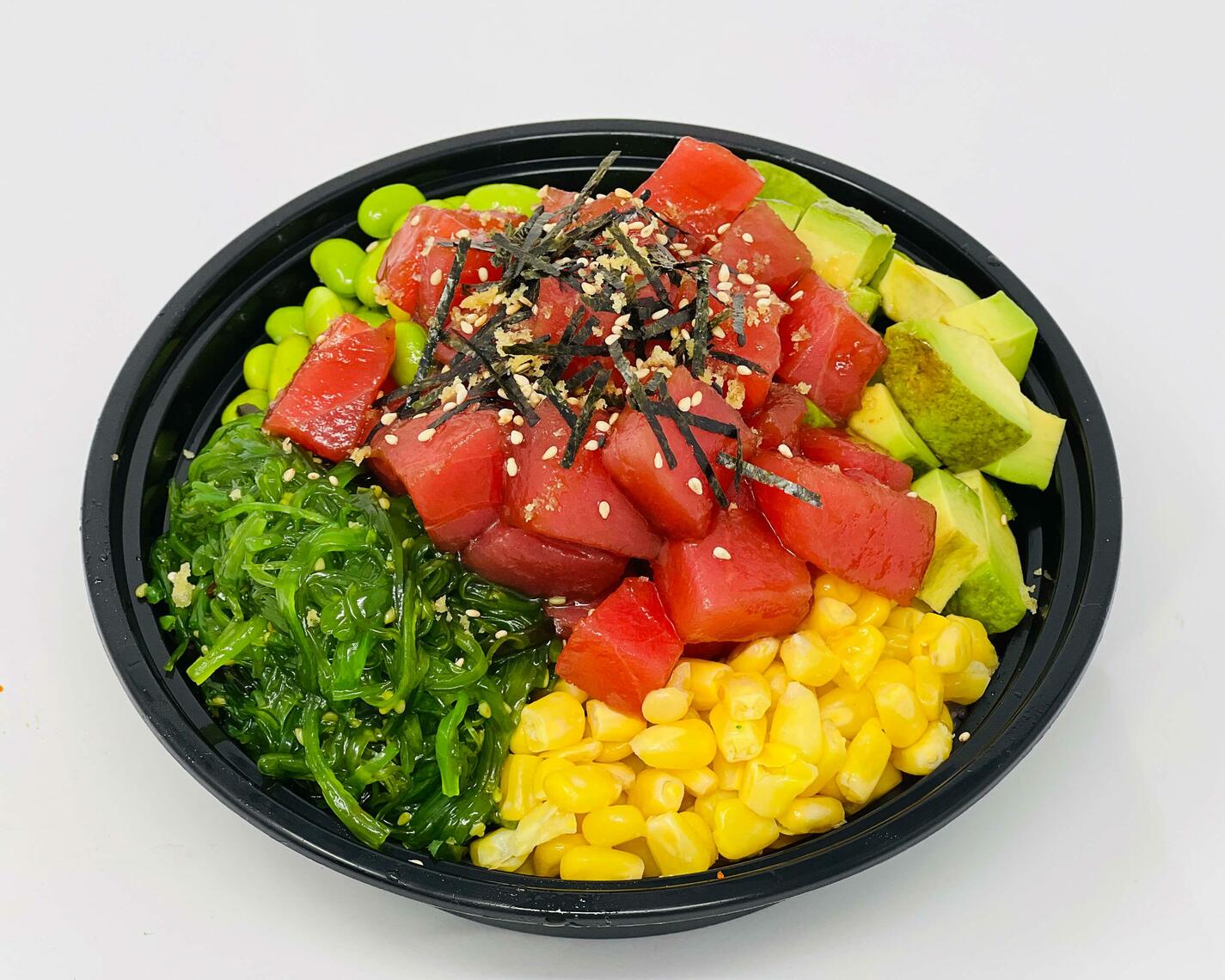 Order Tuna Poke Bowl food online from Mad Fish Sushi & Hibachi Grill store, Summerville on bringmethat.com