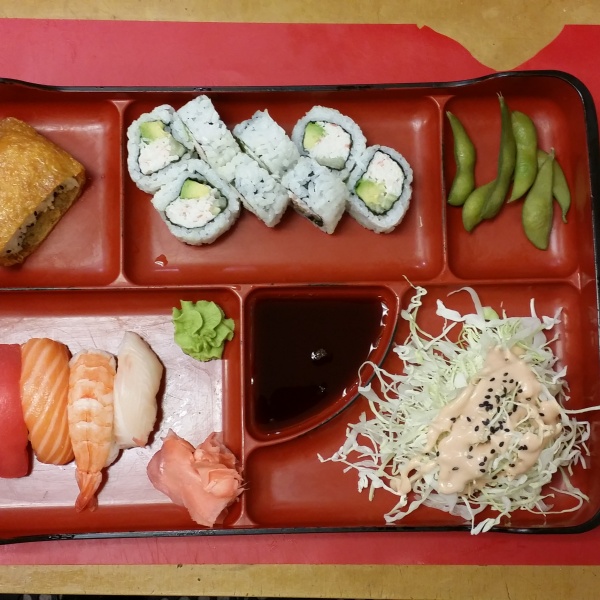 Order Sushi Bento food online from JS Sushi store, Carrollton on bringmethat.com