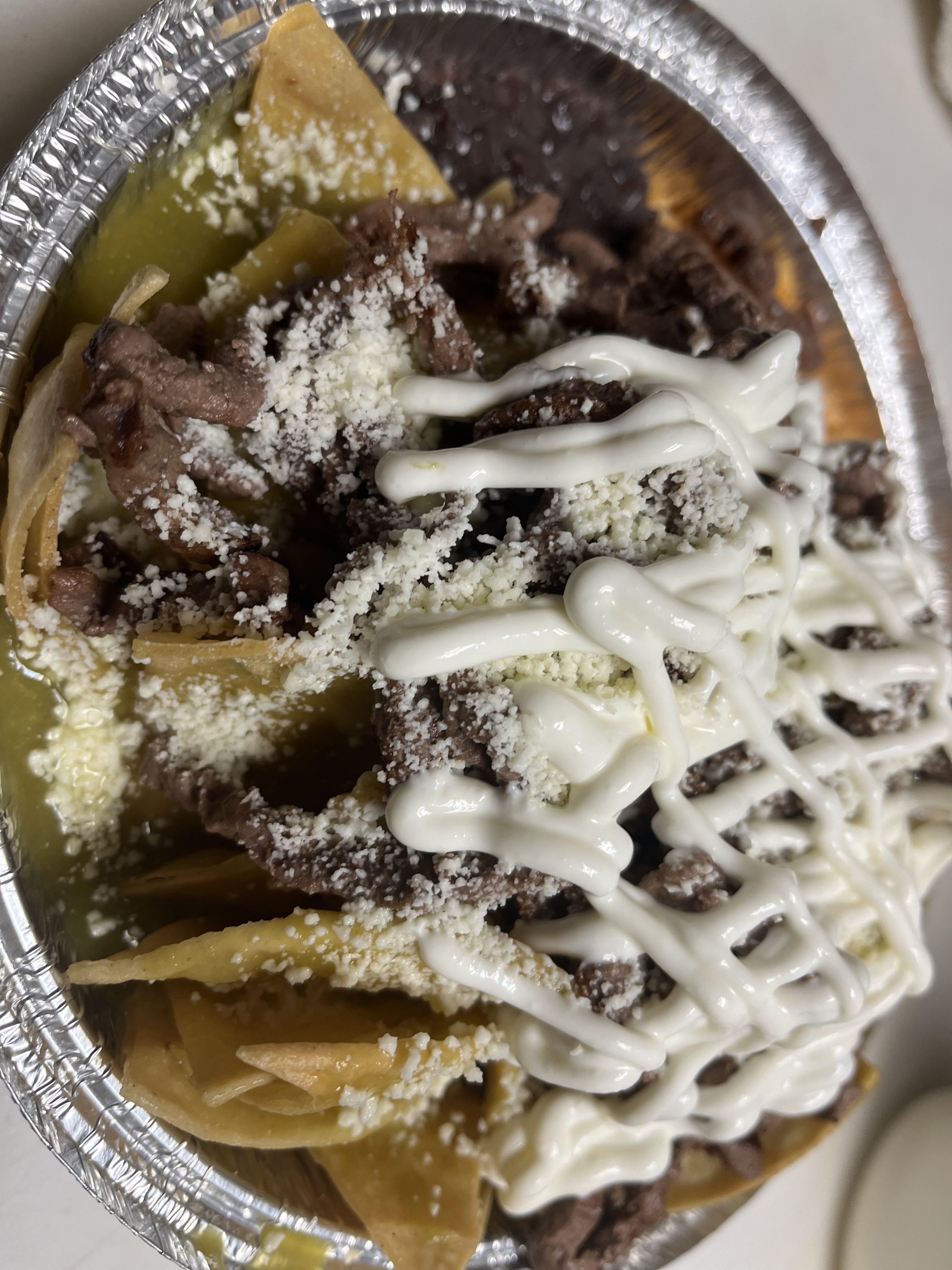 Order 66. Bistec Chilaquile food online from El Chilito Loco store, Philadelphia on bringmethat.com