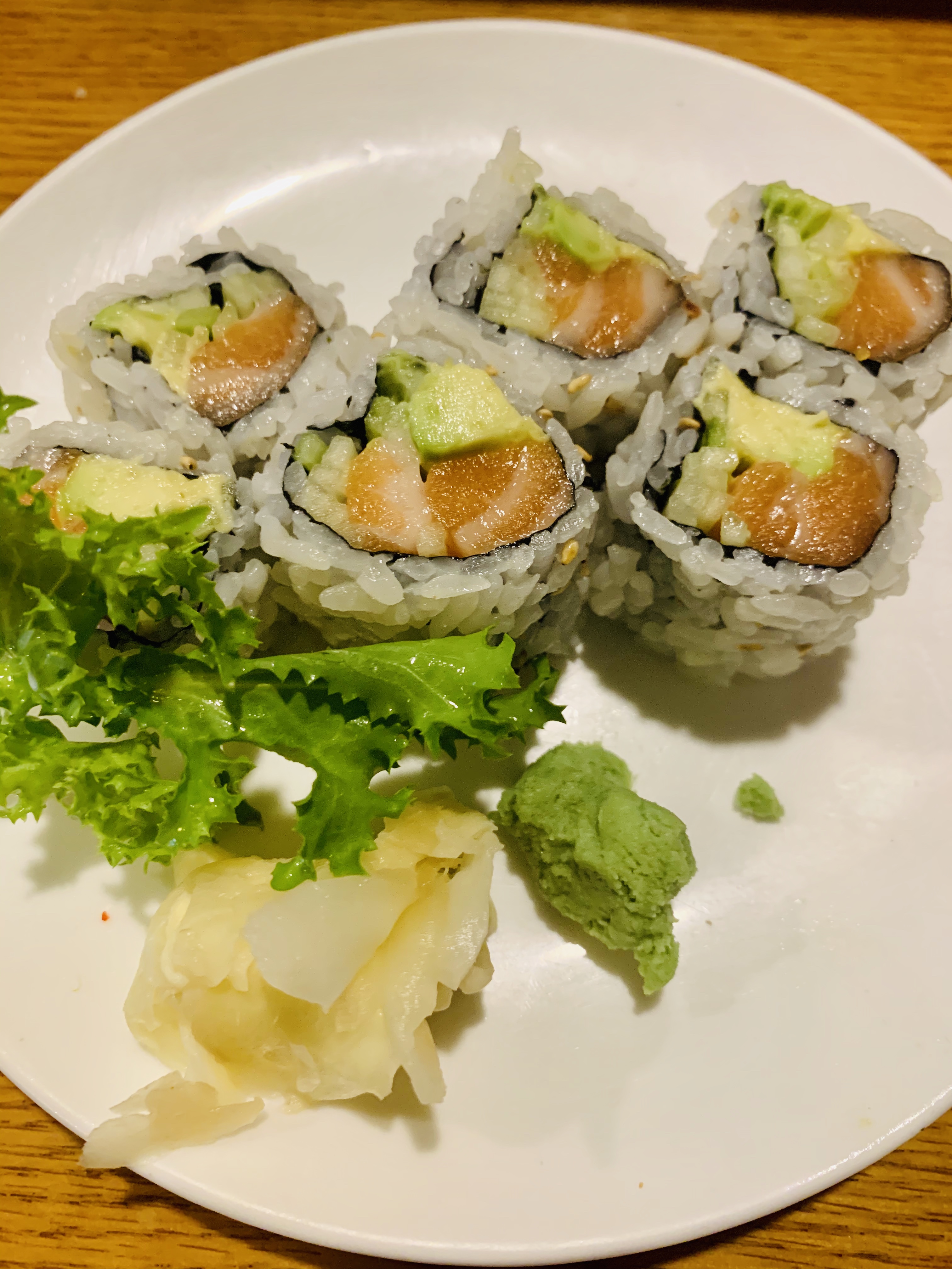 Order Alaska Roll food online from Hikaru Sushi store, Orangeburg on bringmethat.com