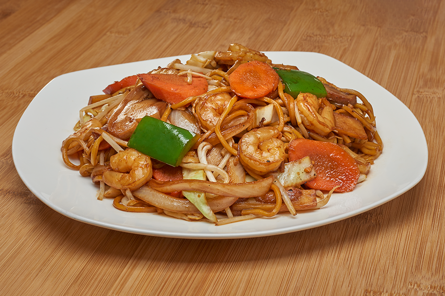 Order Shrimp Lo Mein food online from The Rice House store, Florissant on bringmethat.com