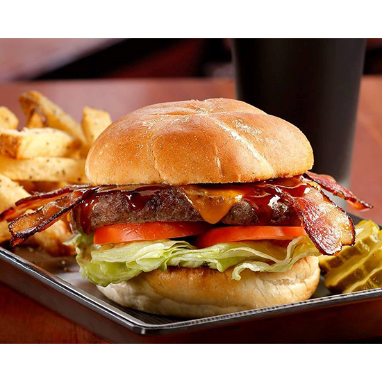 Order Porter BBQ Bacon Cheddar food online from Ram Restaurant & Brewery store, Salem on bringmethat.com