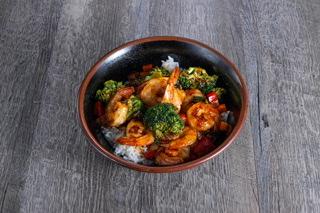 Order shrimp teriyaki bowl food online from Fugu Sushi store, San Antonio on bringmethat.com