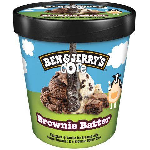 Order Ben & Jerry's Brownie Batter Core Pint food online from 7-Eleven store, Scotts Valley on bringmethat.com