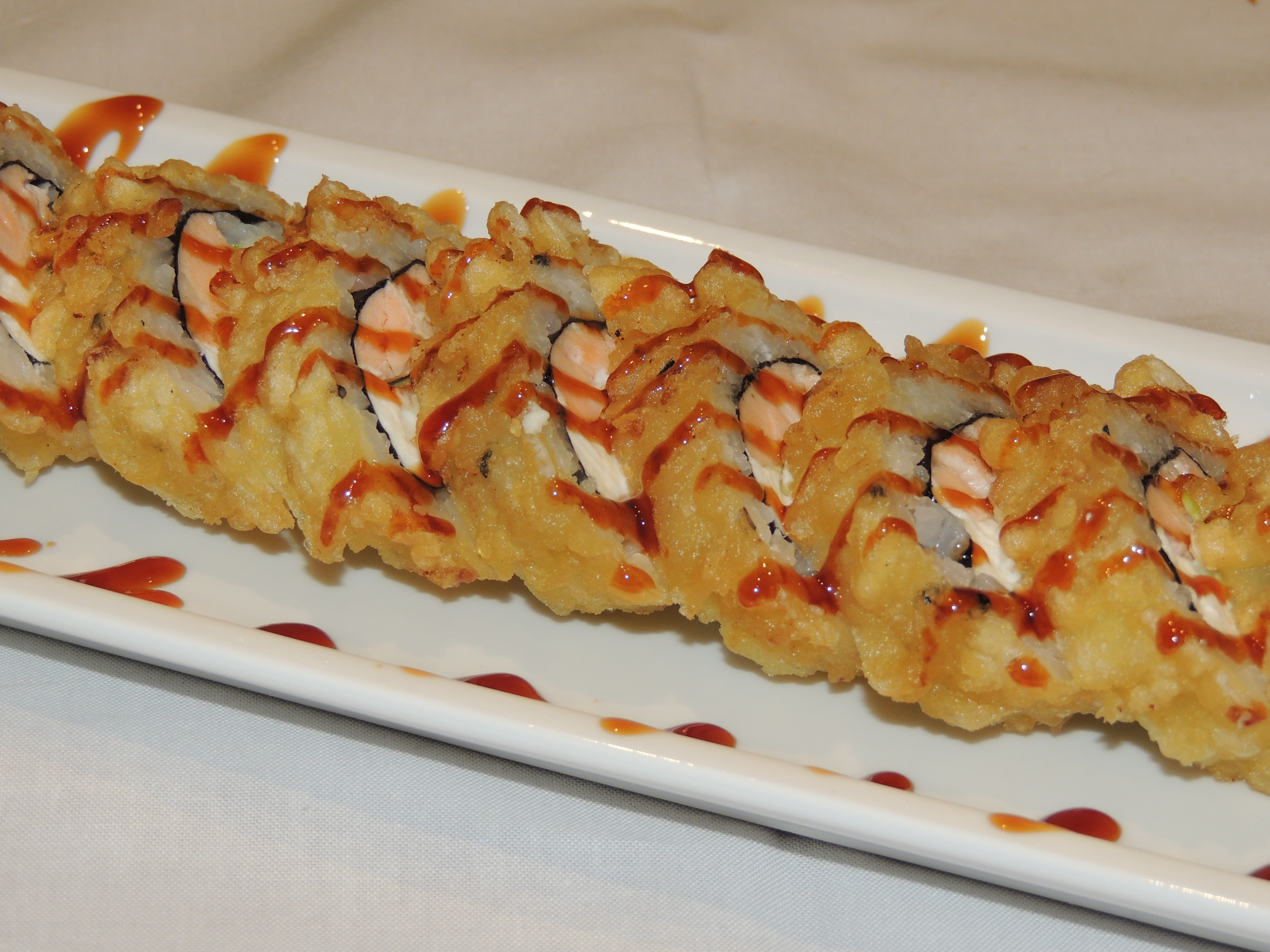 Order Crunch Philly Roll food online from Minami Sushi store, San Leandro on bringmethat.com