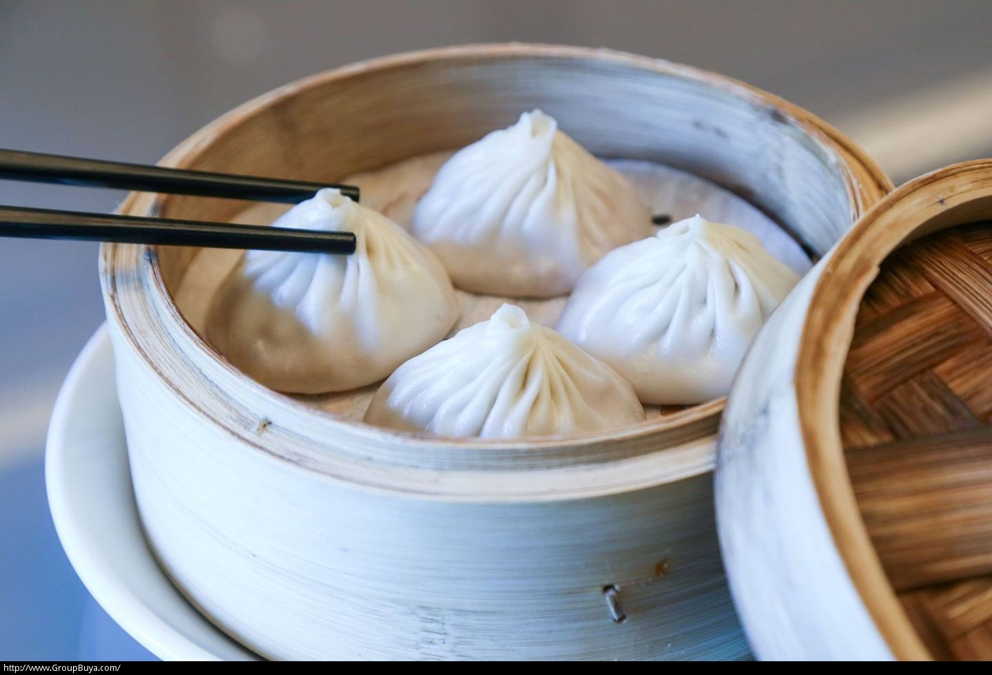 Order B1.	Steamed Soup Dumplings food online from Go Zen Restaurant store, New York on bringmethat.com