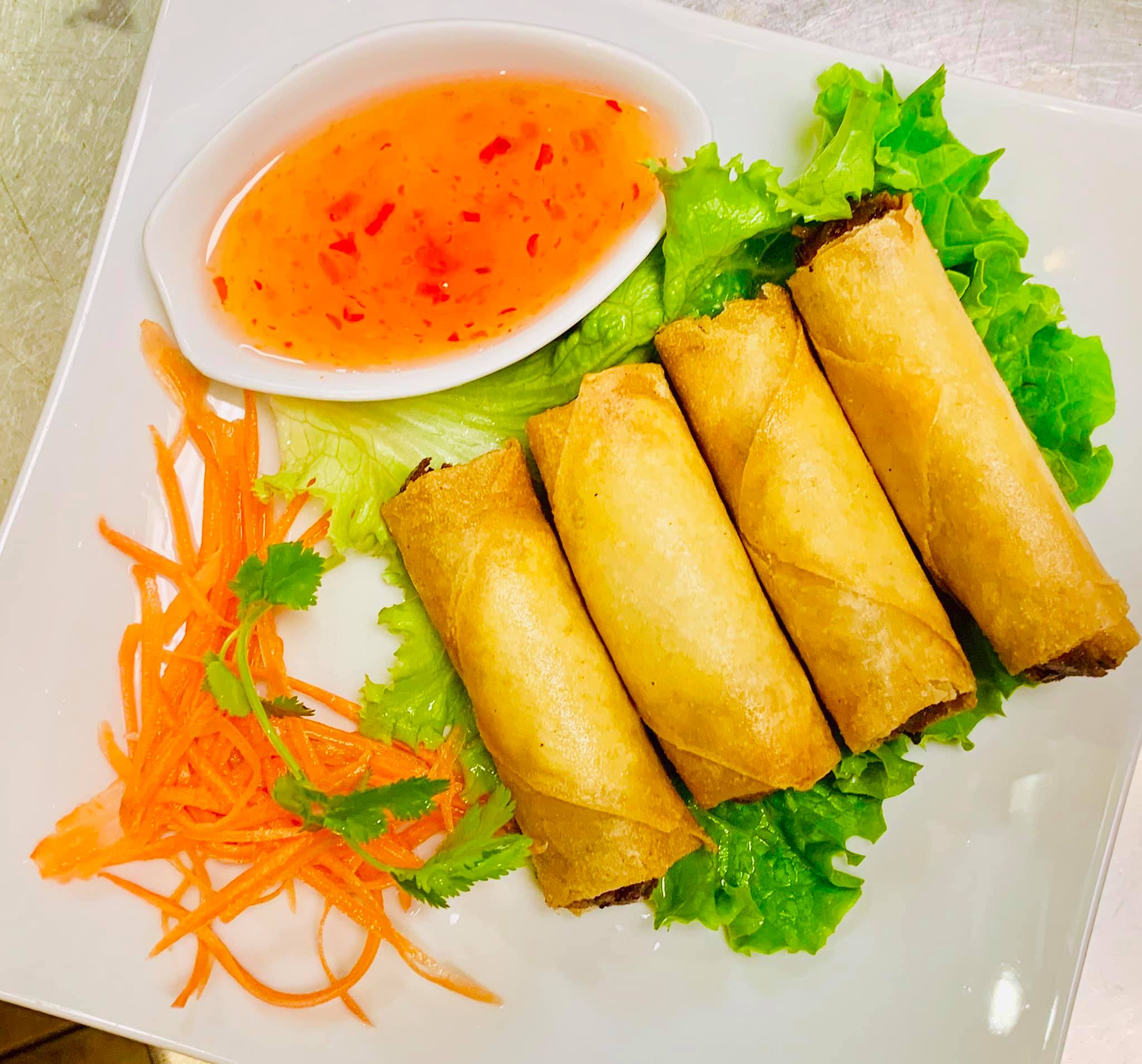 Order 4 Crispy Spring Roll food online from Paradise Kitchen store, Chandler on bringmethat.com