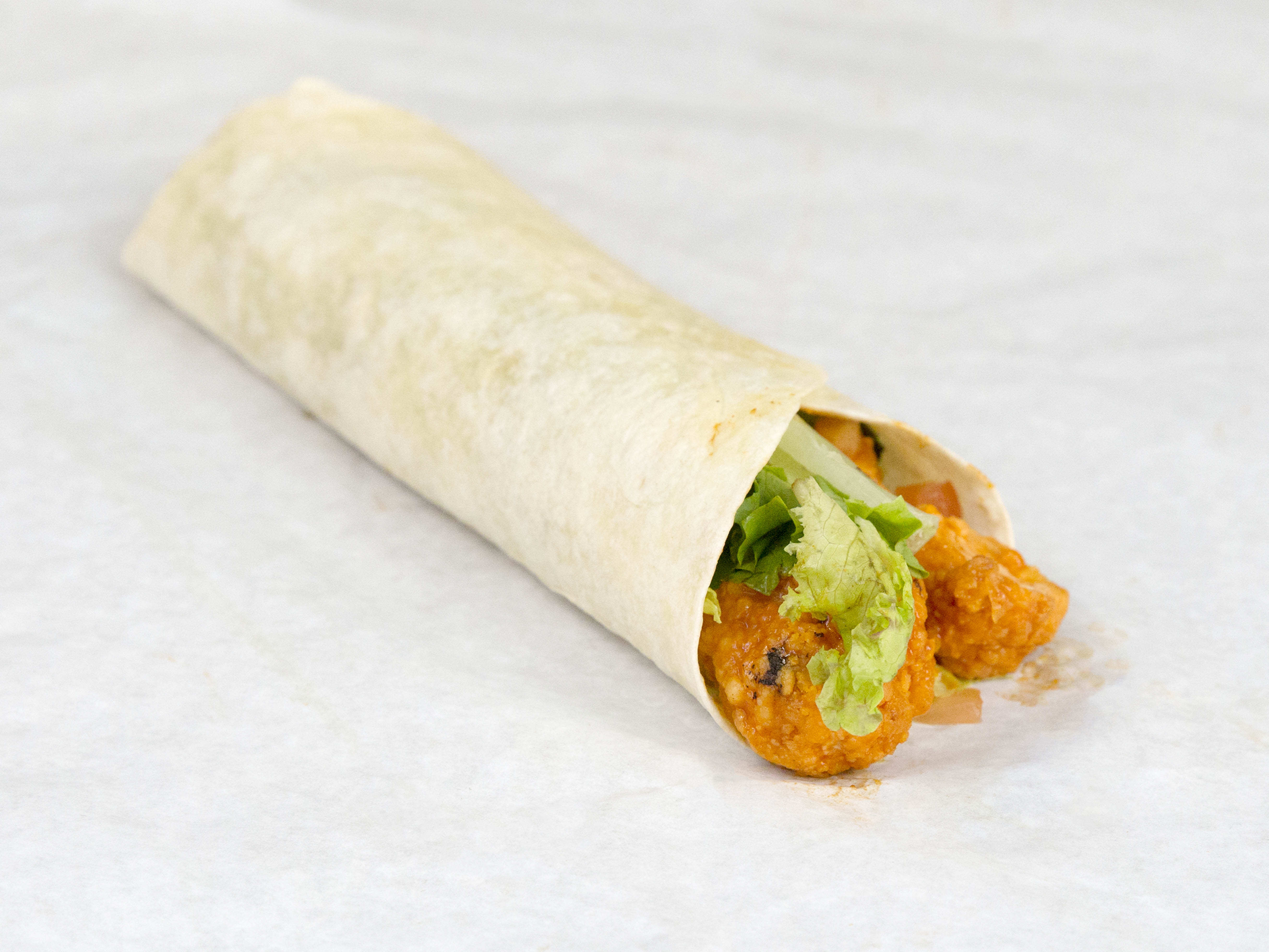 Order Buffalo Chicken Cold Wrap food online from Juice Kitchen store, Denver on bringmethat.com
