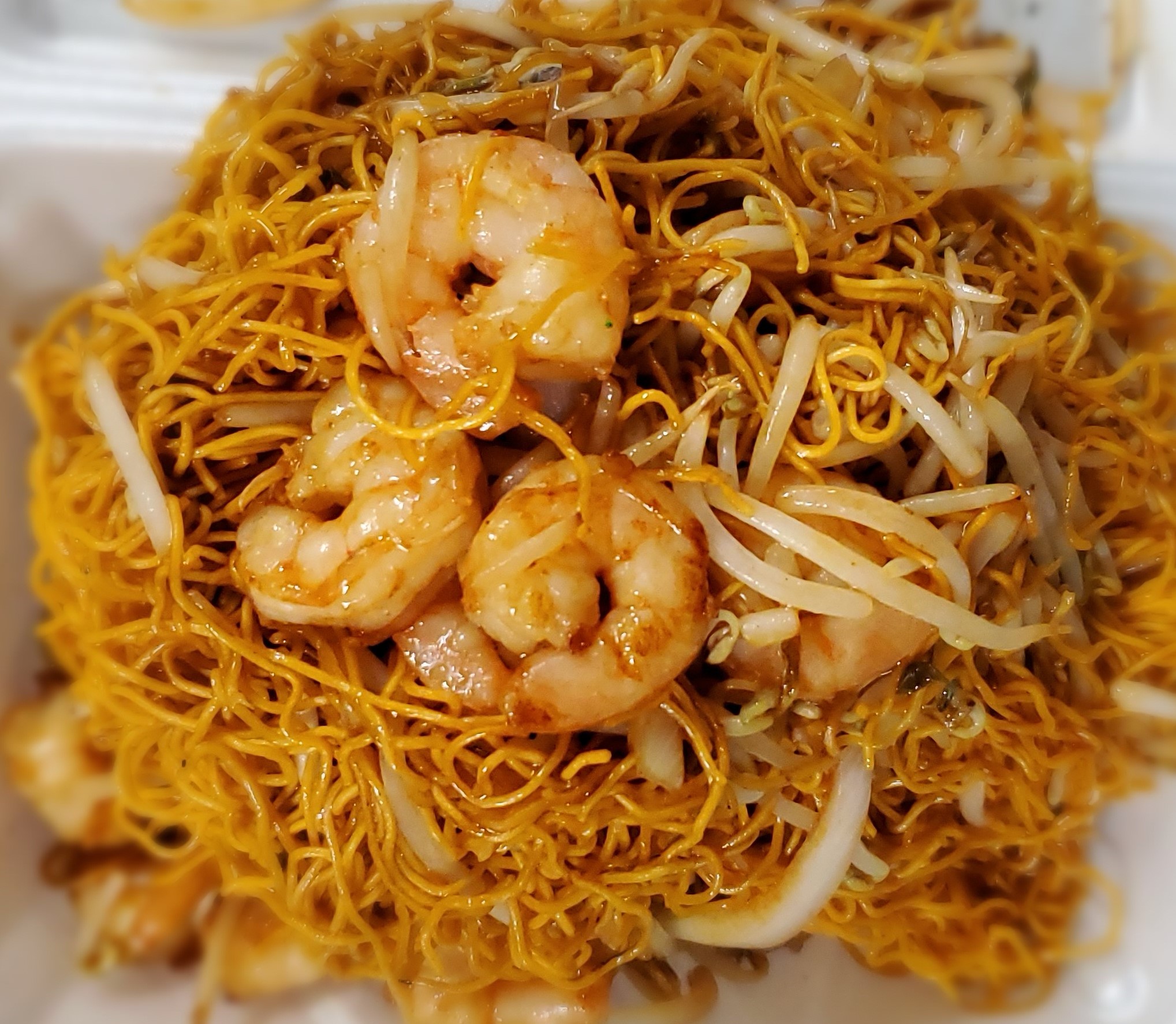 Order 37. Shrimp Lo Mein Soft Noodle food online from Ho Ho Gourmet store, Salt Lake City on bringmethat.com